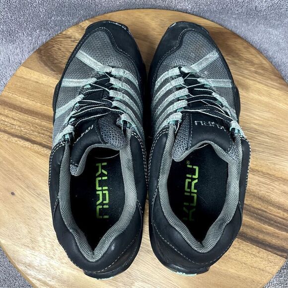 Kuru Womens Chicane Hiking Trail Shoes Size 9 Gray Teal Sneakers 20060890 Mesh - Picture 7 of 11